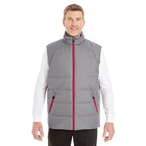 NE702 MEN'S ENGAGE INTERACTIVE INSULATED VEST GRAPHITE CLASSIC RED XL